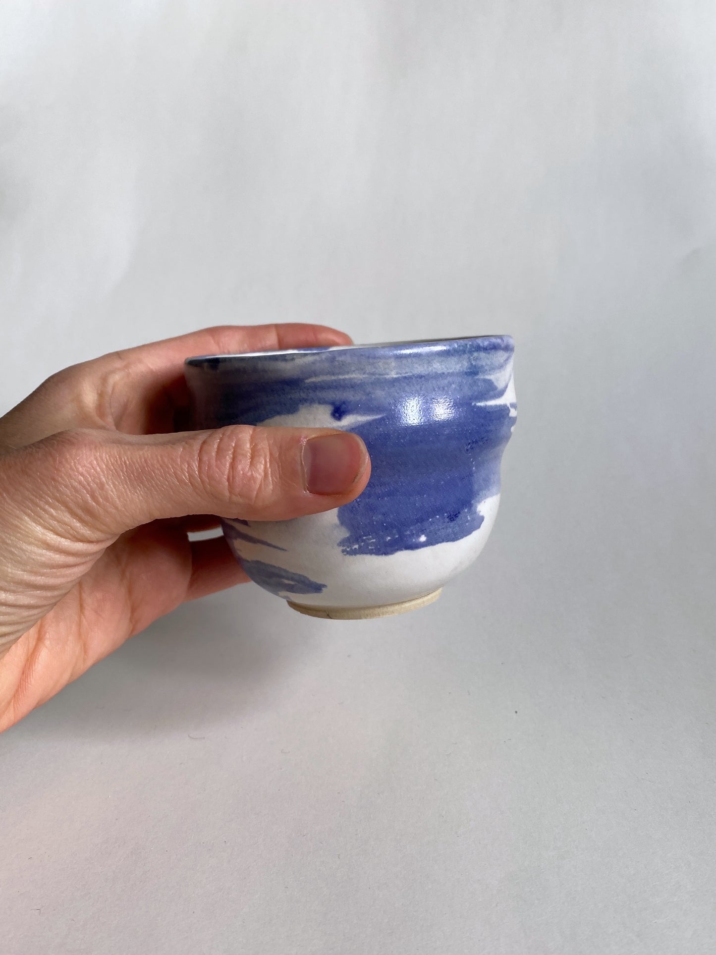Curvy Cup ~ Blue Stroke 240 ml