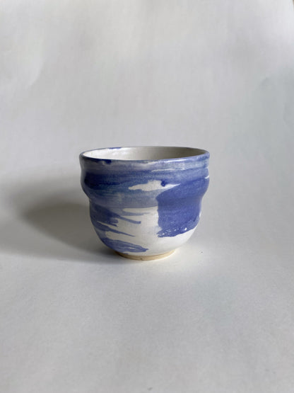 Curvy Cup ~ Blue Stroke 240 ml