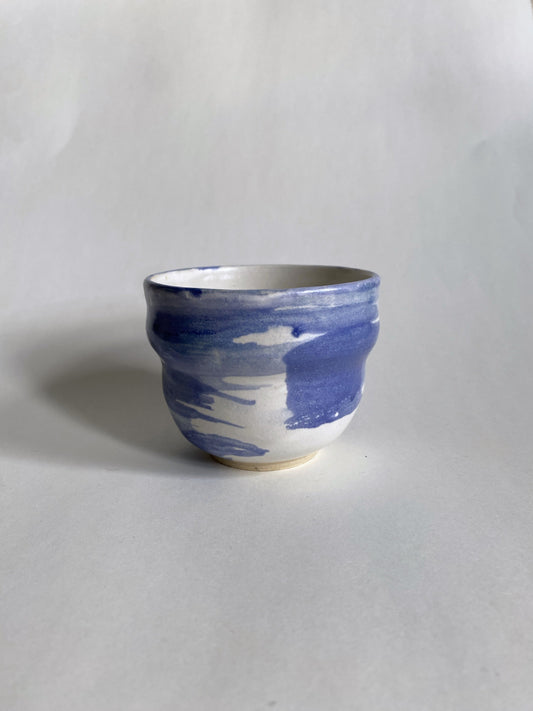 Curvy Cup ~ Blue Stroke 240 ml