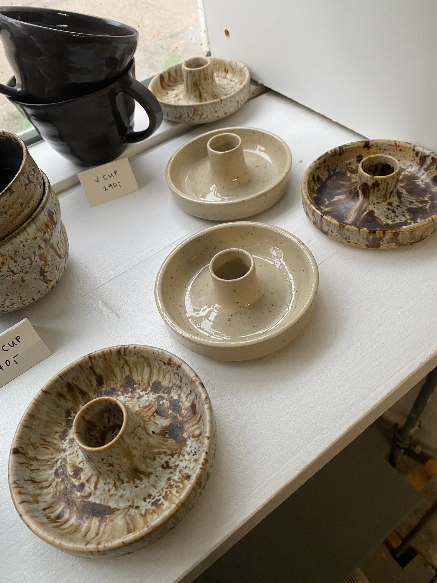 Candle Holder ~ Stracciatella