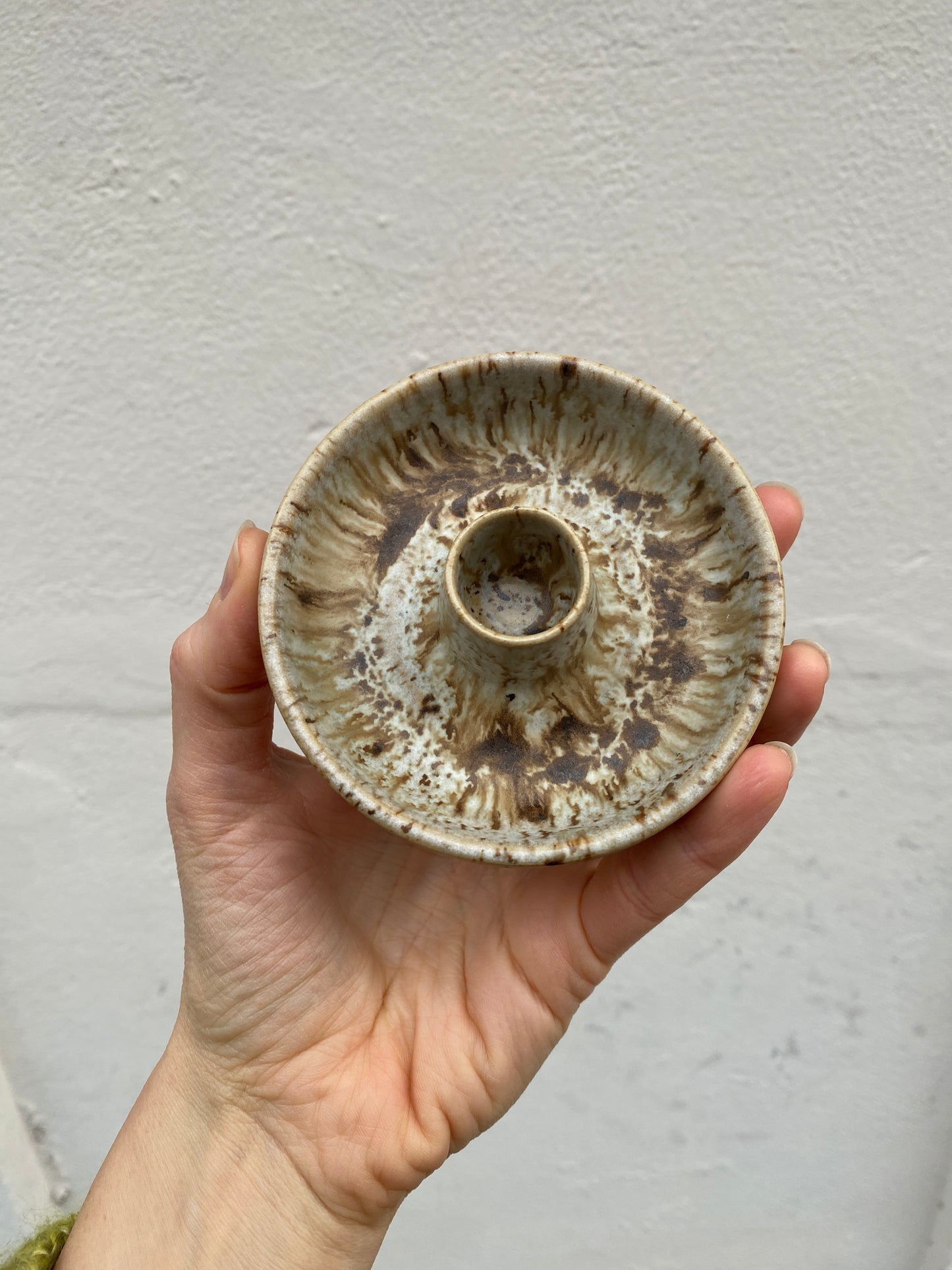 Candle Holder ~ Stracciatella